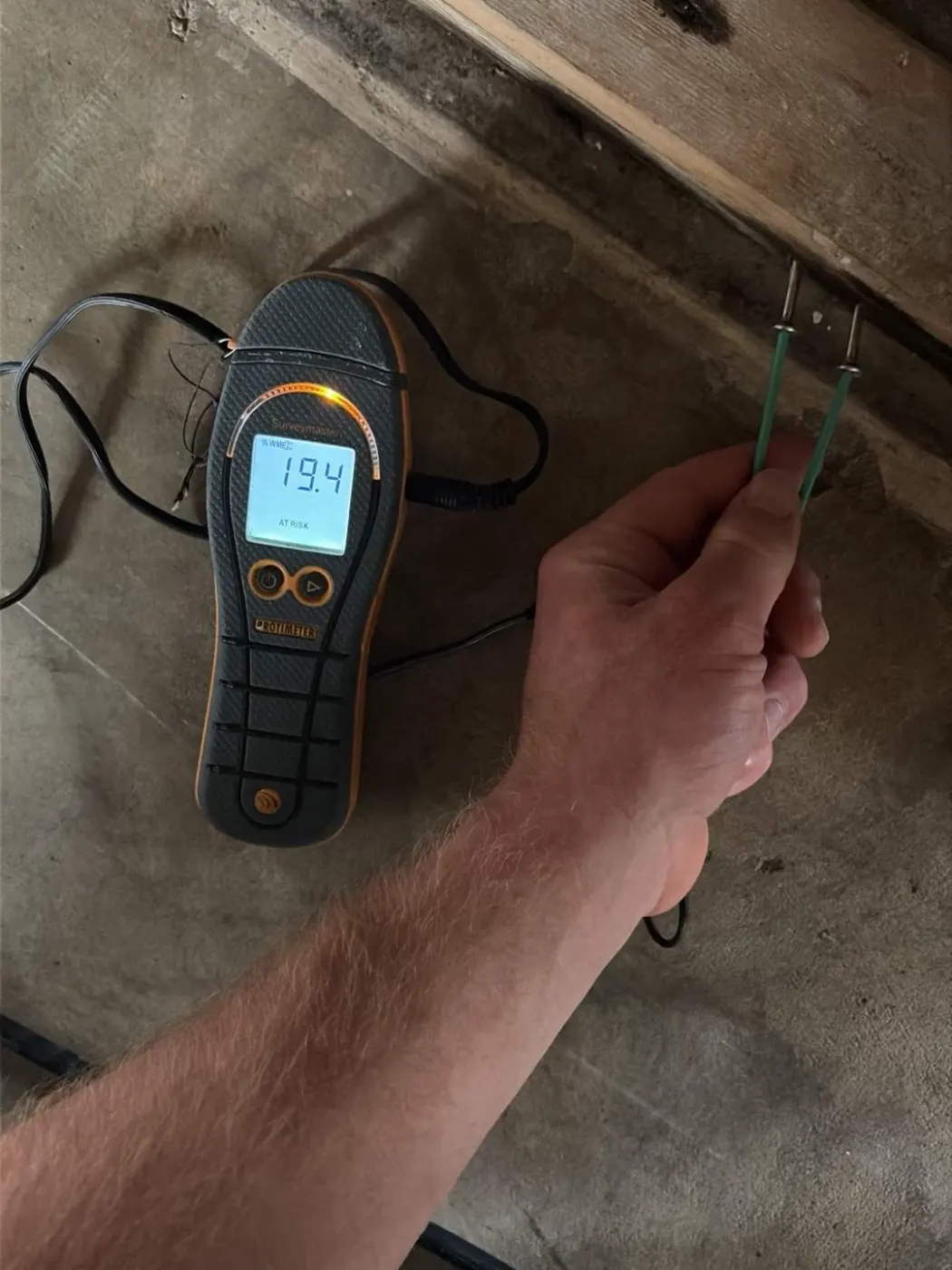 IICRC-certified dry-out in progress at Connersville home